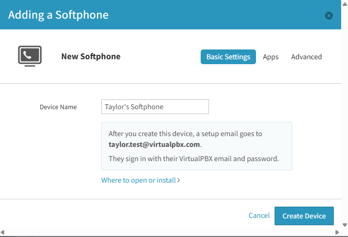 3. Softphone