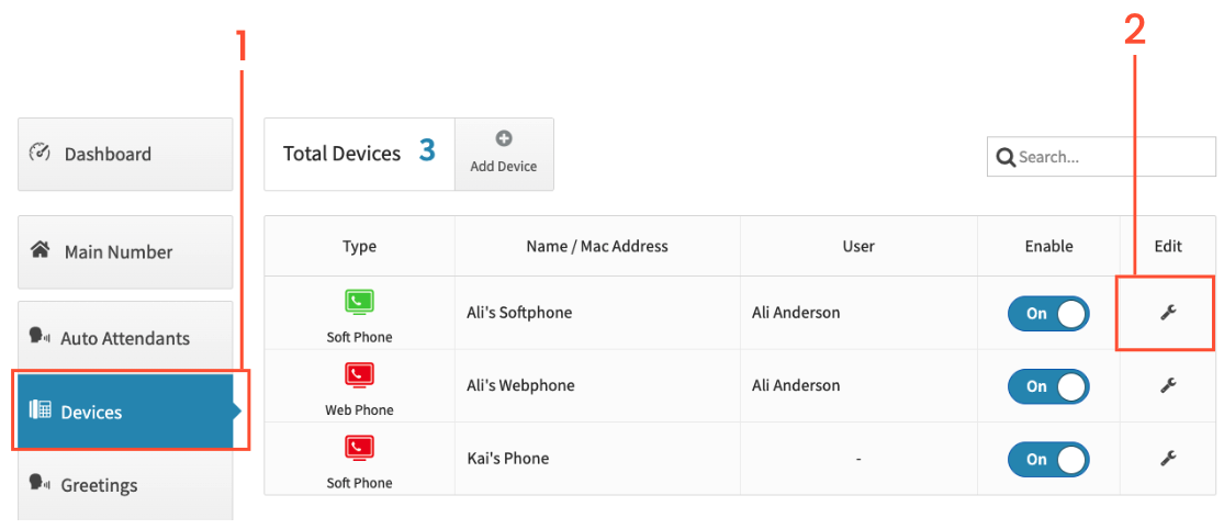 Removing a VoIP phone