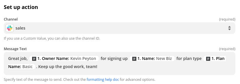 Update Teams in Your Message Boards
