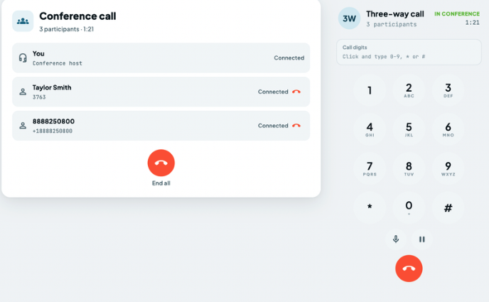Making and Taking Calls with the Dial Pad