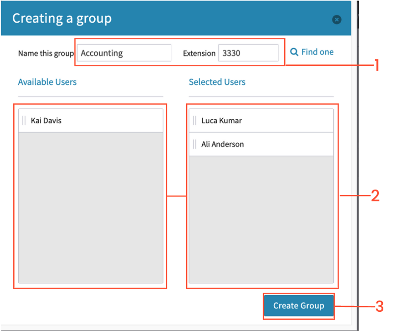 Create Groups