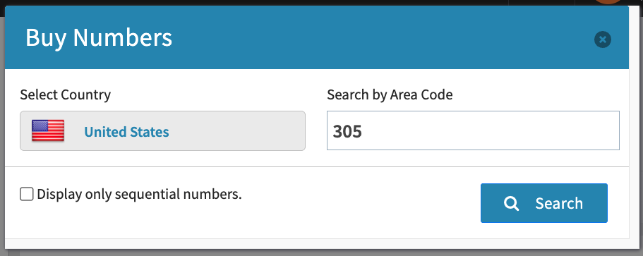 Buying a Number