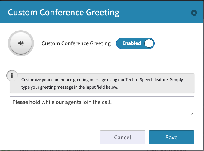 Custom Greeting