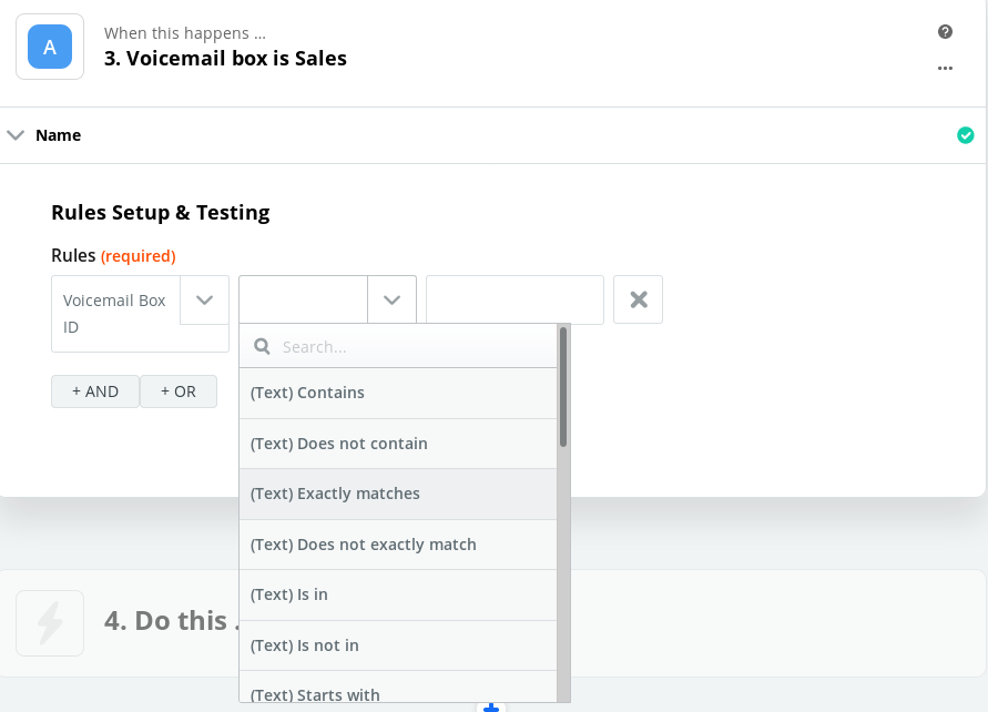 Reaction (Configure Conditional Logic and Trello board #1)